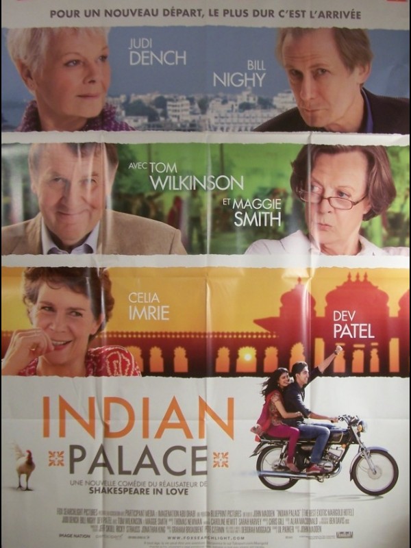 Affiche du film INDIAN PALACE - THE BEST EXOTIC MARIGOLD HOTEL