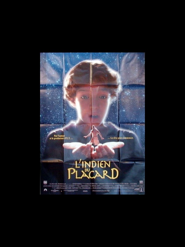Affiche du film L'INDIEN DU PLACARD - Titre original : THE INDIAN IN THE CUPBOARD