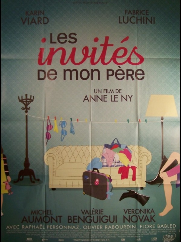 Affiche du film INVITES DE MON PÈRE (LES)