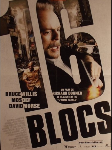 Affiche du film 16 BLOCS - 16 BLOCKS