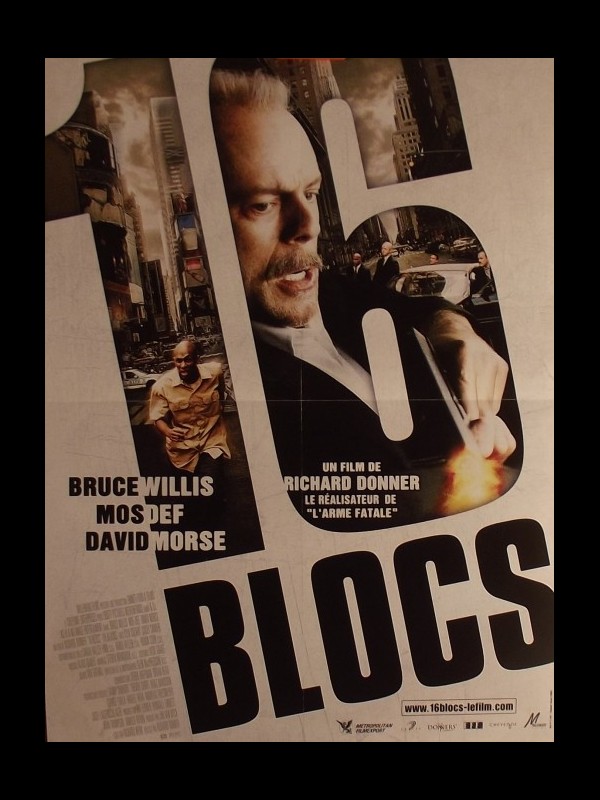 Affiche du film 16 BLOCS - 16 BLOCKS