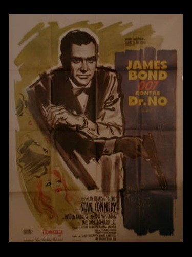 Affiche du film JAMES BOND 007 CONTRE DR. NO - DR. NO