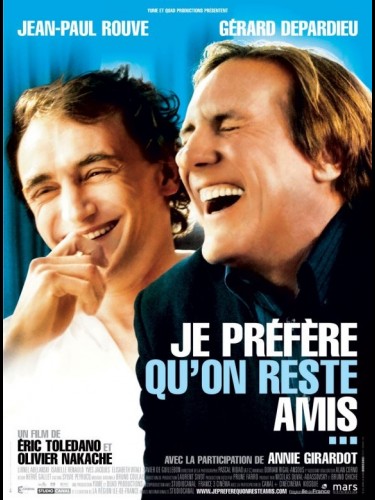 Affiche du film JE PREFERE QU'ON REST AMIS