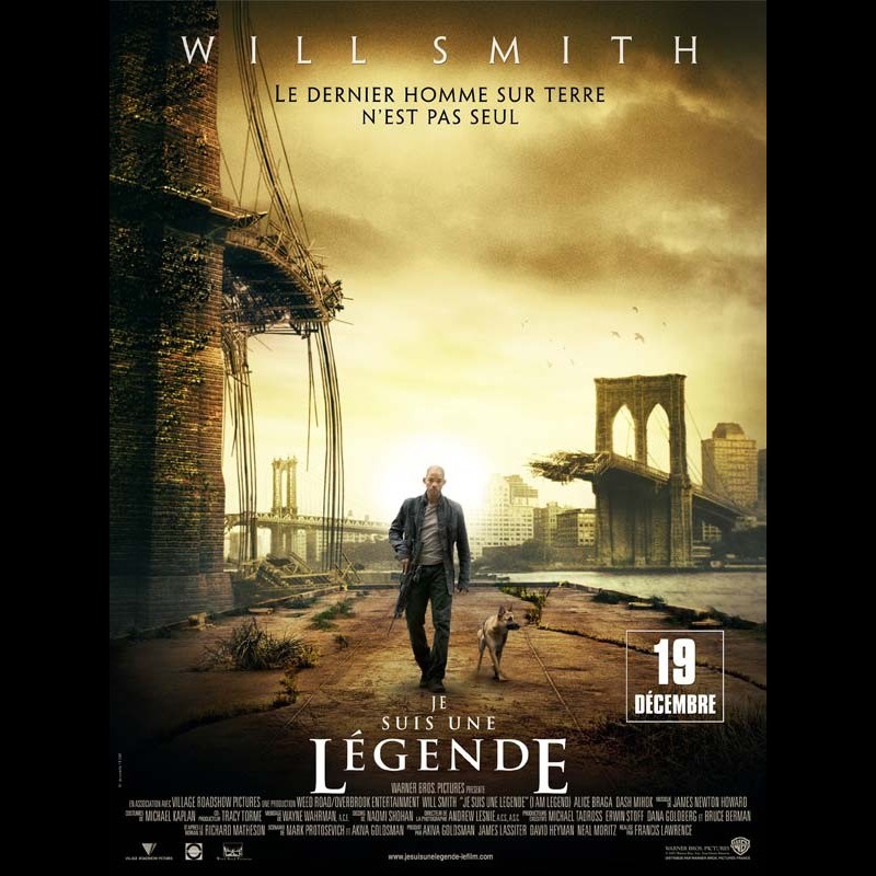 Je Suis Une Légende 2 Date Sortie Affiche du film JE SUIS UNE LEGENDE - I AM LEGEND - CINEMAFFICHE
