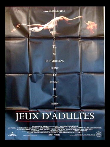 Affiche du film JEUX D'ADULTES - Titre original : CONSENTING ADULTS