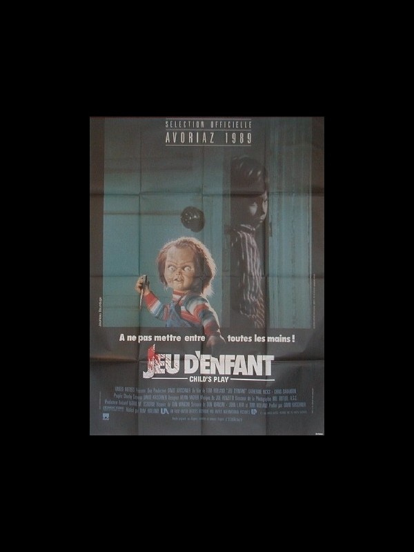 Affiche du film JEUX D'ENFANTS (CHUCKY)