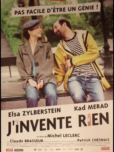 Affiche du film J'INVENTE RIEN