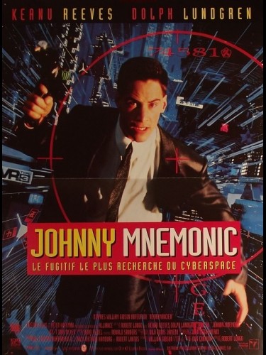 Affiche du film JOHNNY MNEMONIC