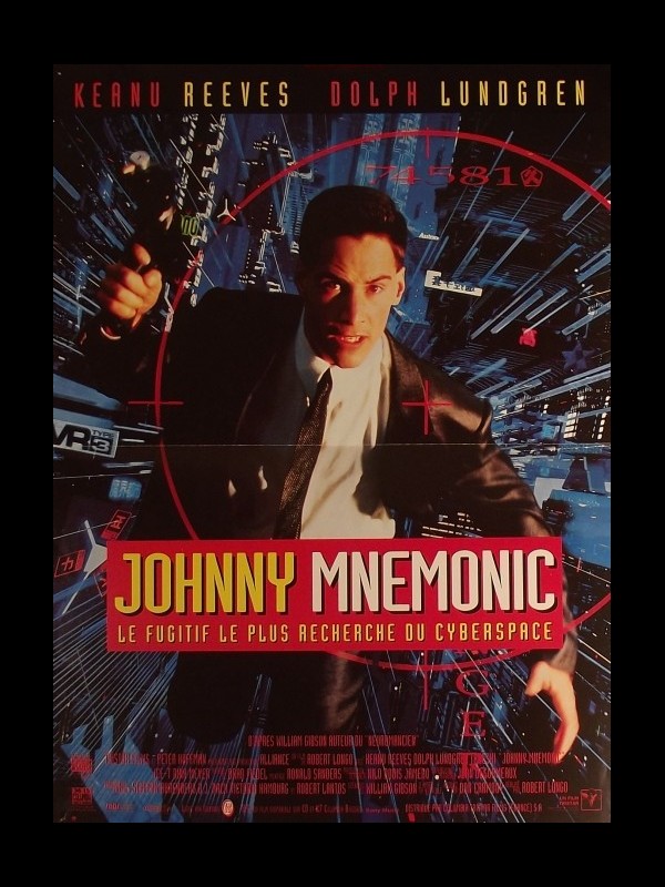 Affiche du film JOHNNY MNEMONIC