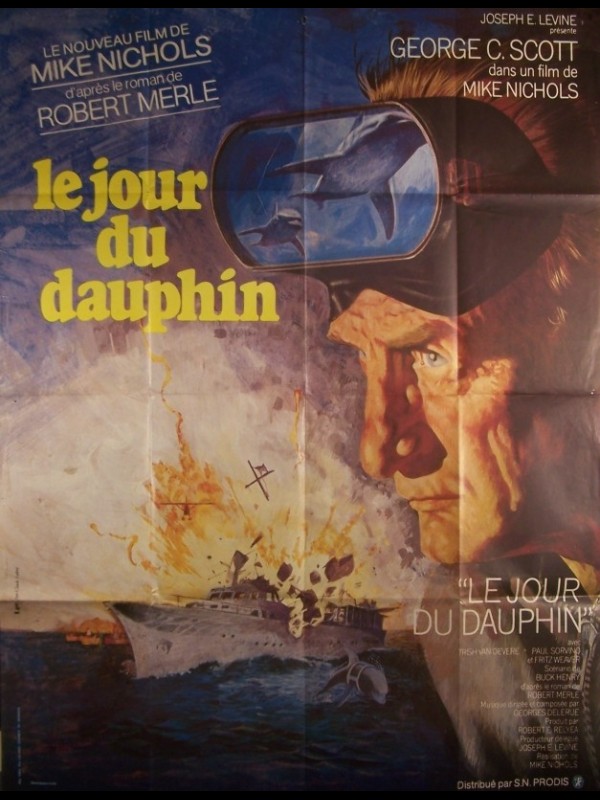Affiche du film JOUR DU DAUPHIN (LE) - THE DAY OF THE DOLPHIN