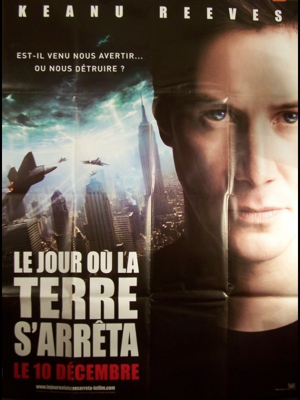Affiche du film LE JOUR OU LA TERRE S'ARRETA