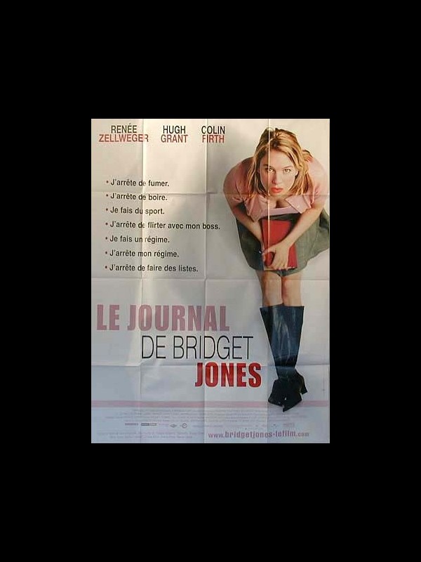Affiche du film JOURNAL DE BRIDGET JONES (LE) - BRIDGET JONES'S DIARY