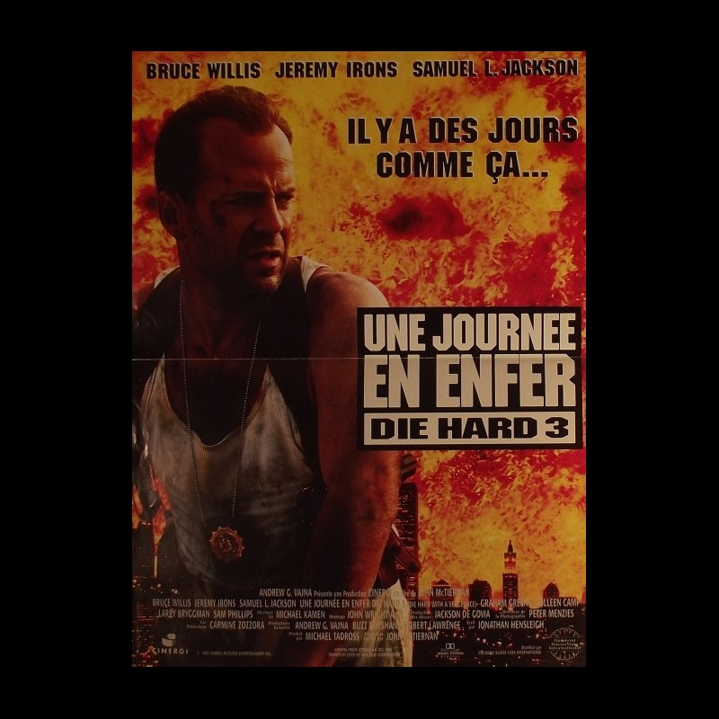 Une Journée En Enfer Streaming Vf Affiche du film JOURNEE EN ENFER (UNE) - DIE HARD: WITH A VENGEANCE