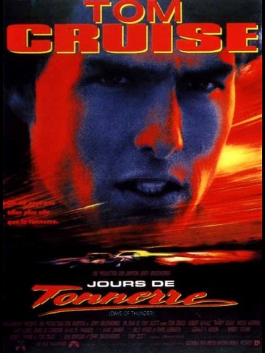 Affiche du film JOURS DE TONNERRE - DAYS OF THUNDER