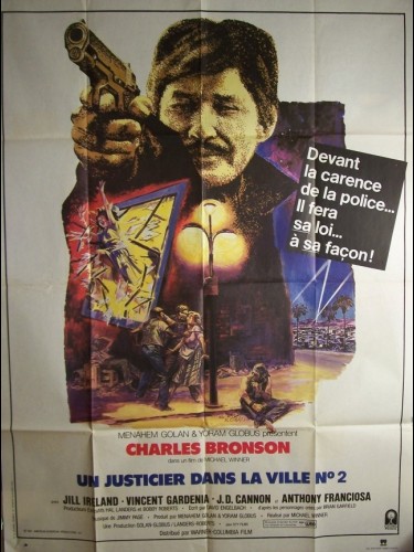 Affiche du film JUSTICIER DANS LA VILLE 2 (UN) - DEATH WISH II