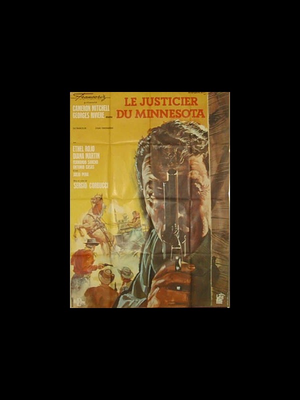 Affiche du film LE JUSTICIER DU MINESOTA