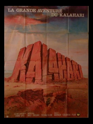 Affiche du film KALAHARI - LA GRANDE AVENTURE DU KALAHARI