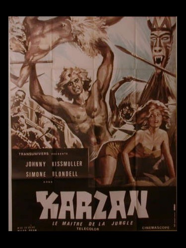 Affiche du film KARZAN - KARZAN, IL FAVOLOSO UOMO DELLA JUNGLA