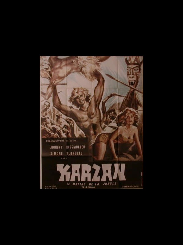 Affiche du film KARZAN - KARZAN, IL FAVOLOSO UOMO DELLA JUNGLA
