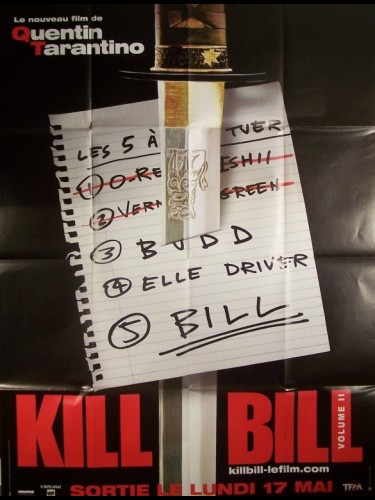 Affiche du film KILL BILL 2