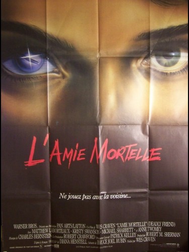 Affiche du film L'AMIE MORTELLE - Titre original : DEADLY FRIEND