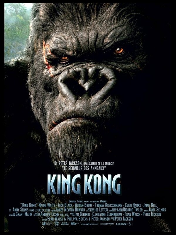 Affiche du film KING KONG - KING KONG