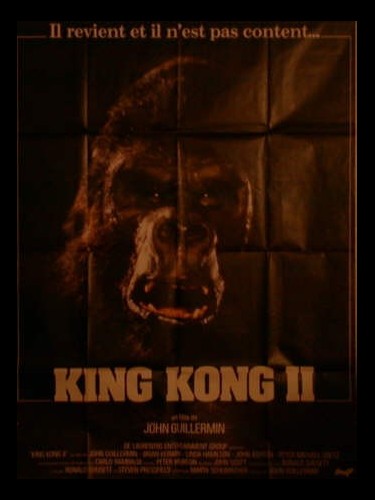 Affiche du film KING KONG 2 - KING KONG LIVES