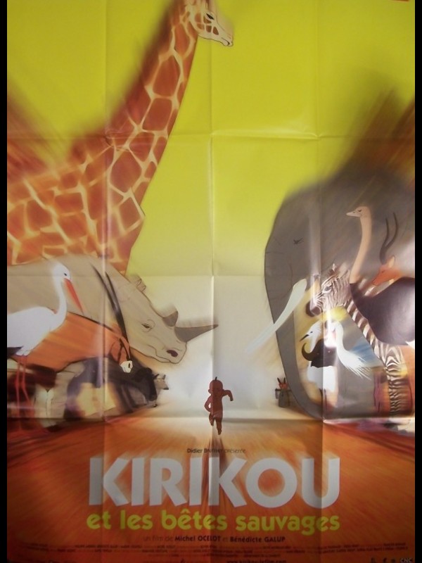Affiche du film KIRIKOU ET LES BETES SAUVAGES