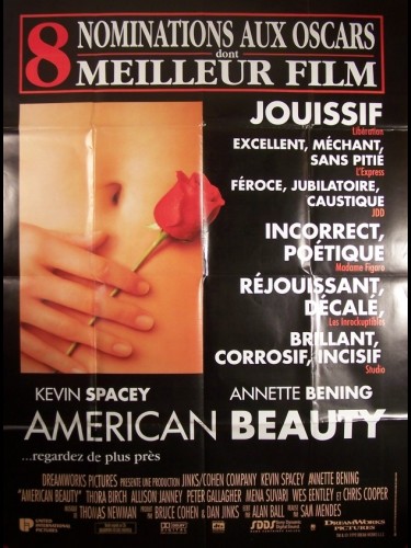 Affiche du film AMIRICAN BEAUTY