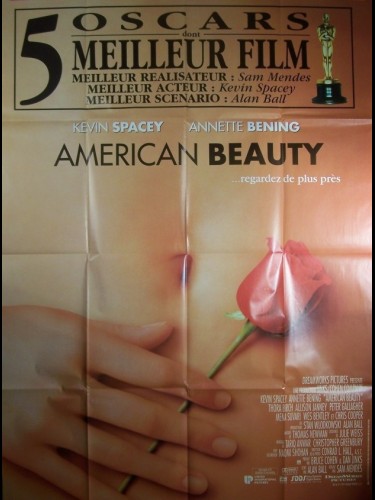 Affiche du film AMIRICAN BEAUTY-OSCARISÉ-