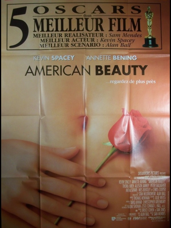Affiche du film AMIRICAN BEAUTY