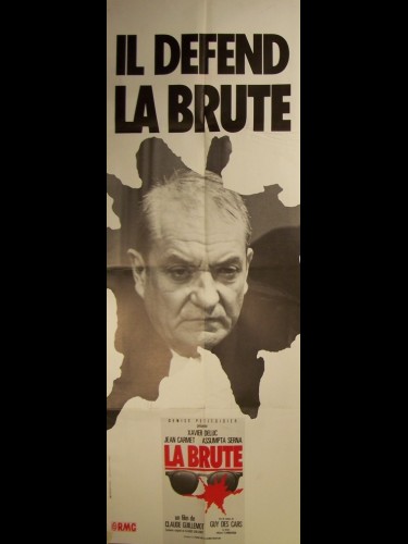 Affiche du film LA BRUTE-IL DEFEND