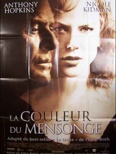Affiche du film LA COULEUR DU MENSONGE
