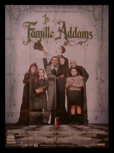 Affiche du film LA FAMILLE ADAMS - THE ADDAMS FAMILY