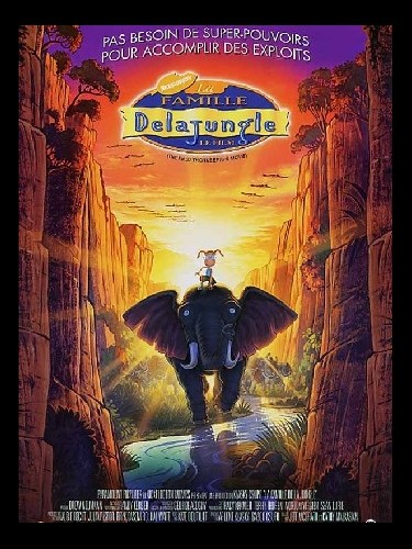 Affiche du film LA FAMILLE DE LA JUNGLE