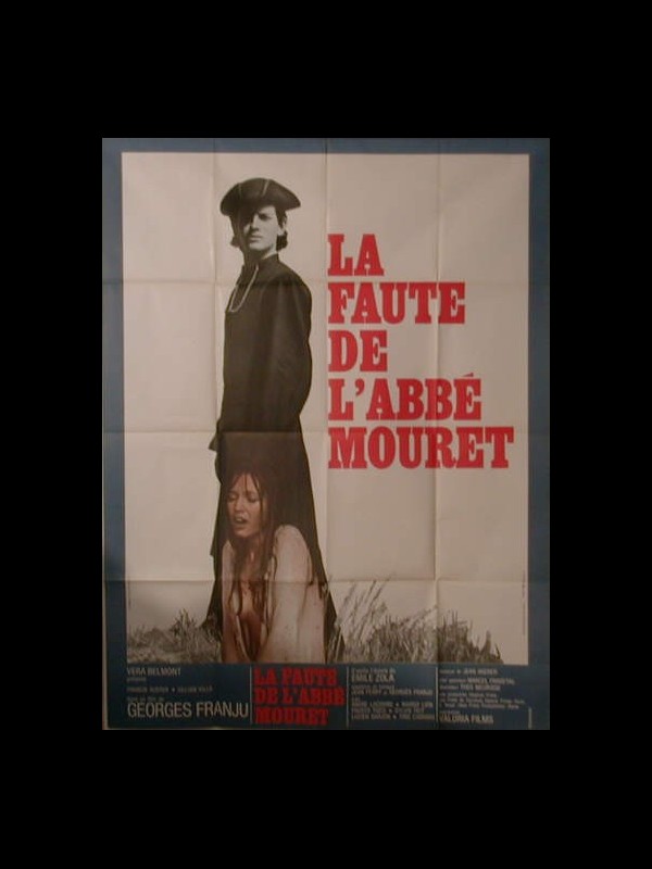 Affiche du film LA FAUTE DE L'ABBE MOURET