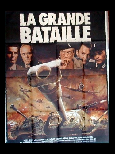 Affiche du film LA GRANDE BATAILLE - Titre original : IL GRANDE ATTACCO