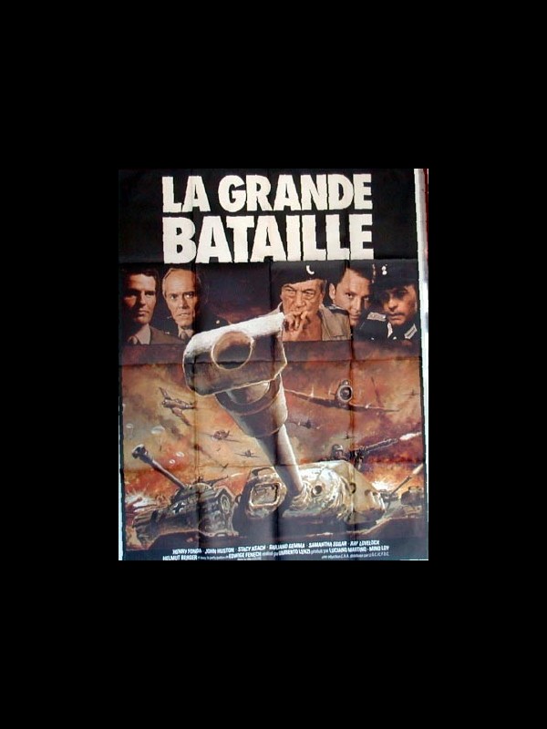 Affiche du film LA GRANDE BATAILLE - IL GRANDE ATTACCO