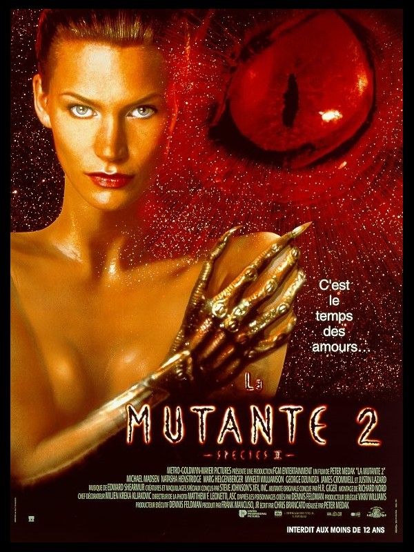 Affiche du film LA MUTANTE 2