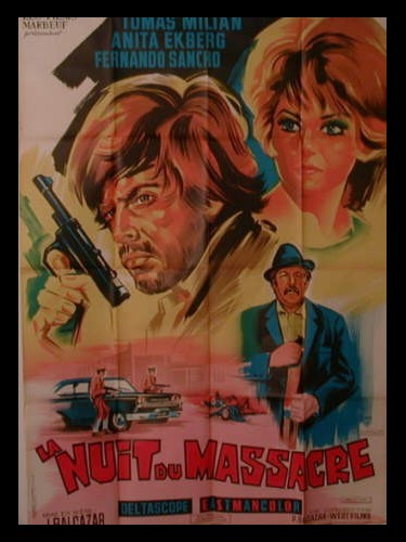 Affiche du film LA NUIT DU MASSACRE - CRÓNICA DE UN ATRACO