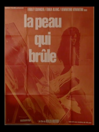 Affiche du film LA PEAU QUI BRULE