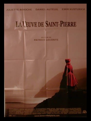 Affiche du film LA VEUVE DE SAINT-PIERRE