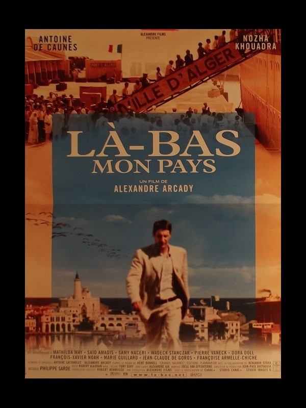 Affiche du film LA-BAS MON PAYS