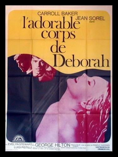 Affiche du film L'ADORABLE CORPS DE DEBORAH - Titre original : IL DOLCE CORPO DI DEBORAH