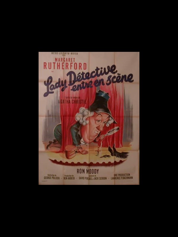 Affiche du film LADY DETECTIVE ENTRE EN SCENE