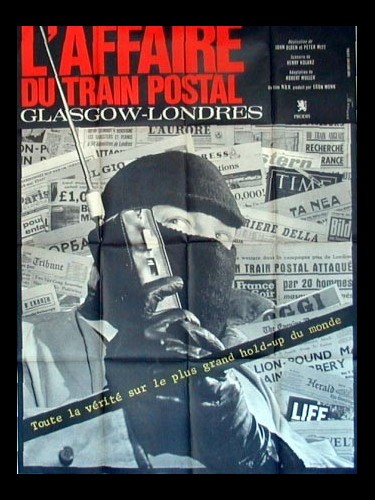 Affiche du film L'AFFAIRE DU TRAIN POSTAL GLASGOW-LONDRES - DIE GENTLEMEN BITTEN ZUR KASSE