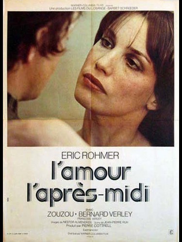 Affiche du film L'AMOUR L'APRES MIDI