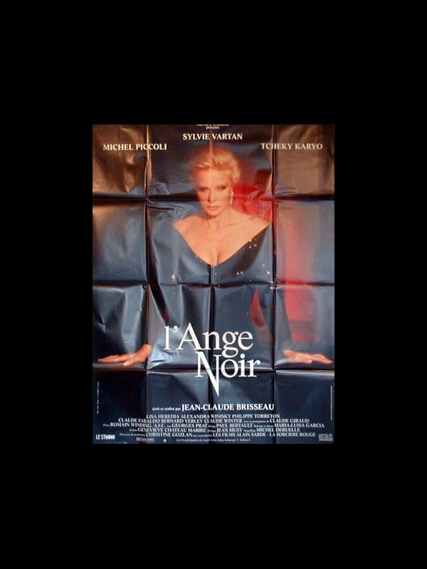 Affiche du film L'ANGE NOIR