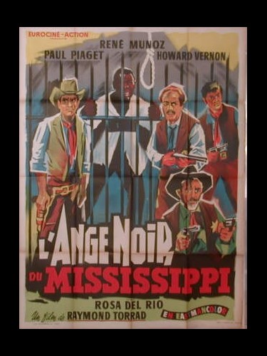 Affiche du film L'ANGE NOIR DU MISSISSIPPI - BIENVENUDO PADRE