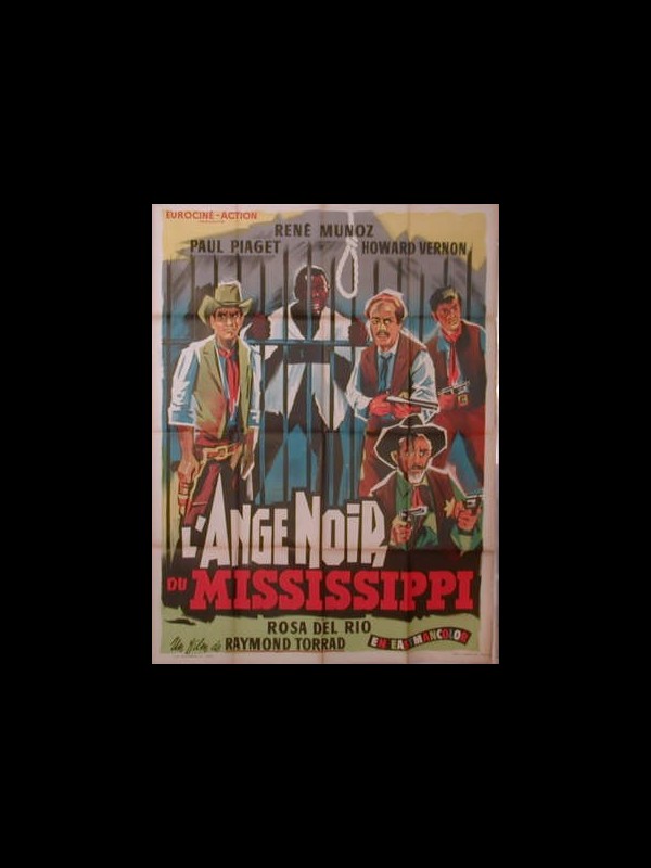 Affiche du film L'ANGE NOIR DU MISSISSIPPI - BIENVENUDO PADRE